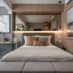 stúdio vista cama